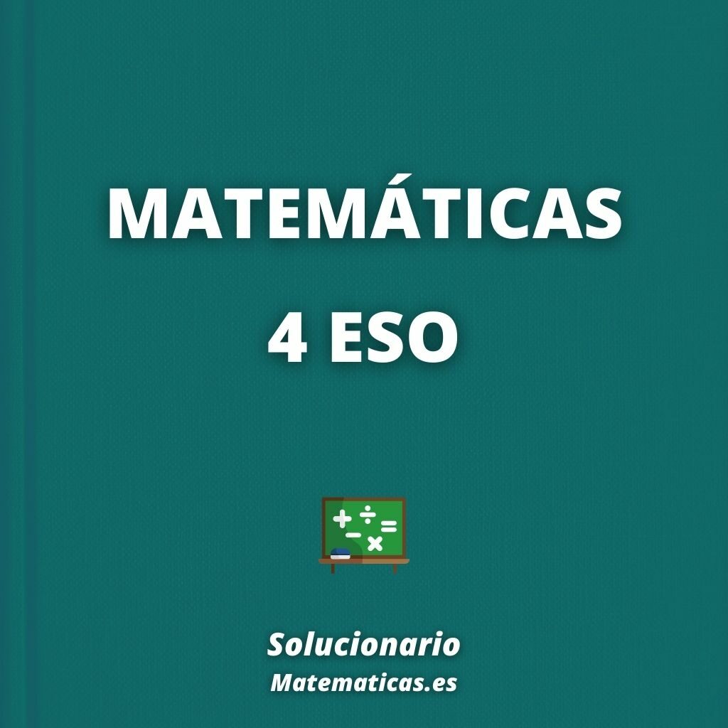 Solucionario Matematicas 4 ESO