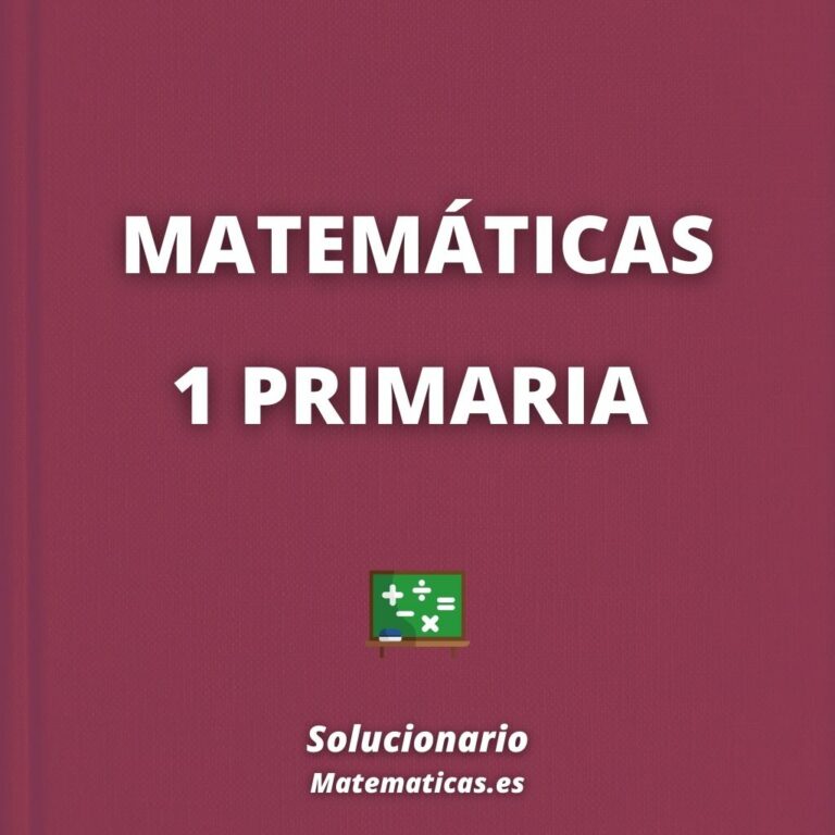 Solucionarios Matemáticas Descargar En PDF 2023 / 2024