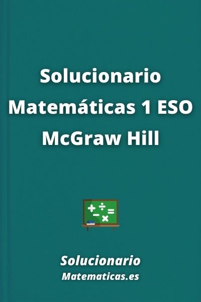 Solucionario Matematicas 1 ESO McGraw Hill